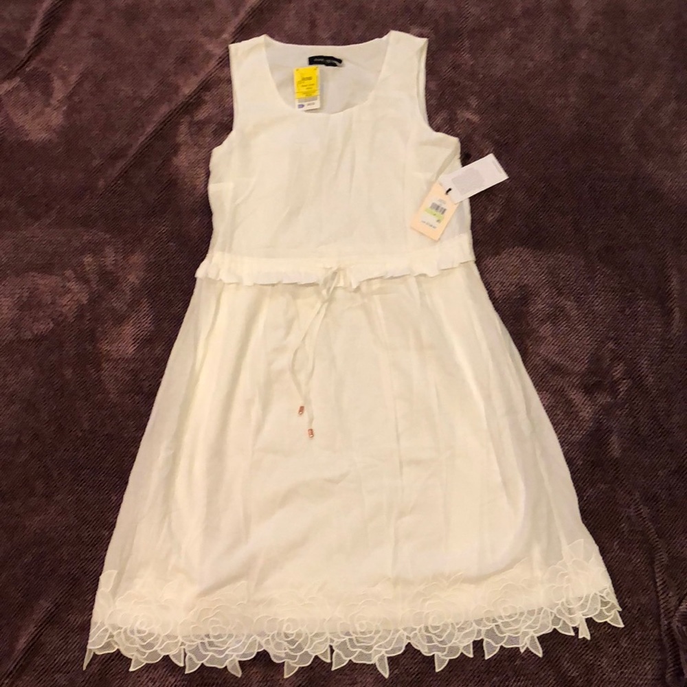 Ivanka Trump white summer dress Size 4